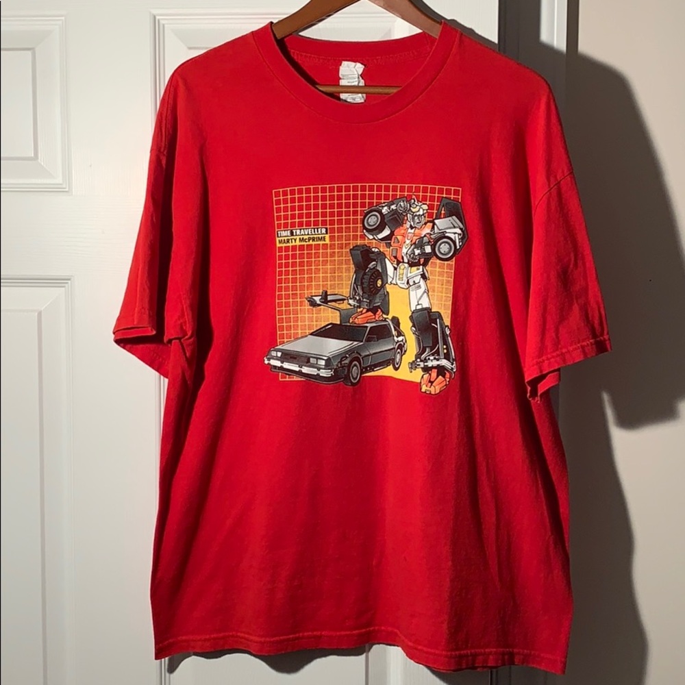Marty McPrime time traveler T-shirt